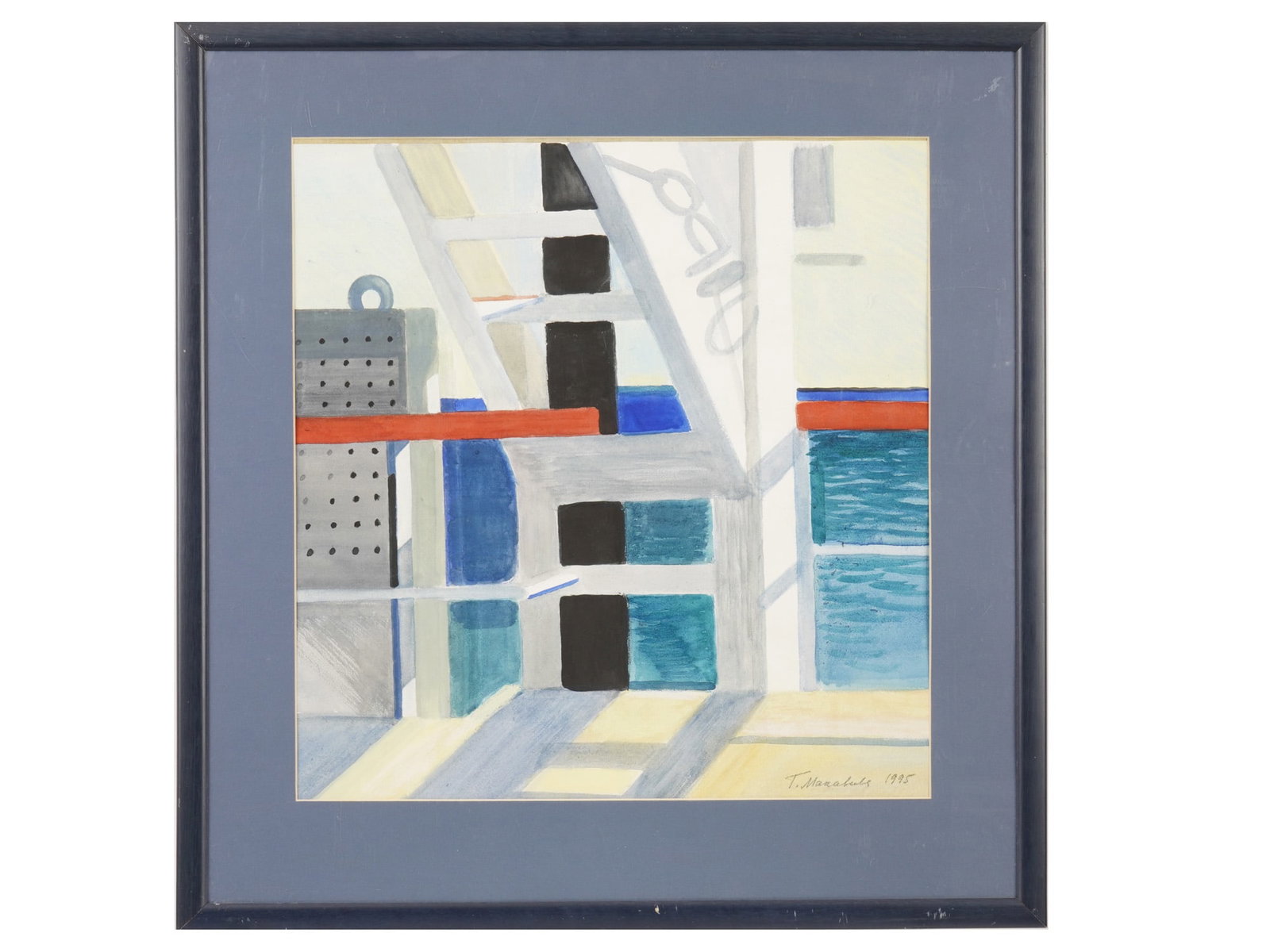 MODERN RUSSIAN PAINTING SIGNED G. MAKAVEEVA 1995 (1 of 5)