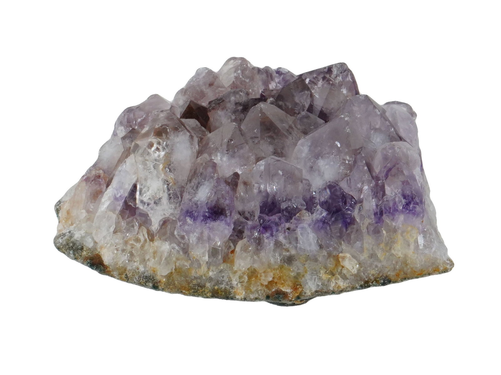 AMETHYST GEODE CRYSTAL QUARTZ CLUSTER SPECIMEN - 2