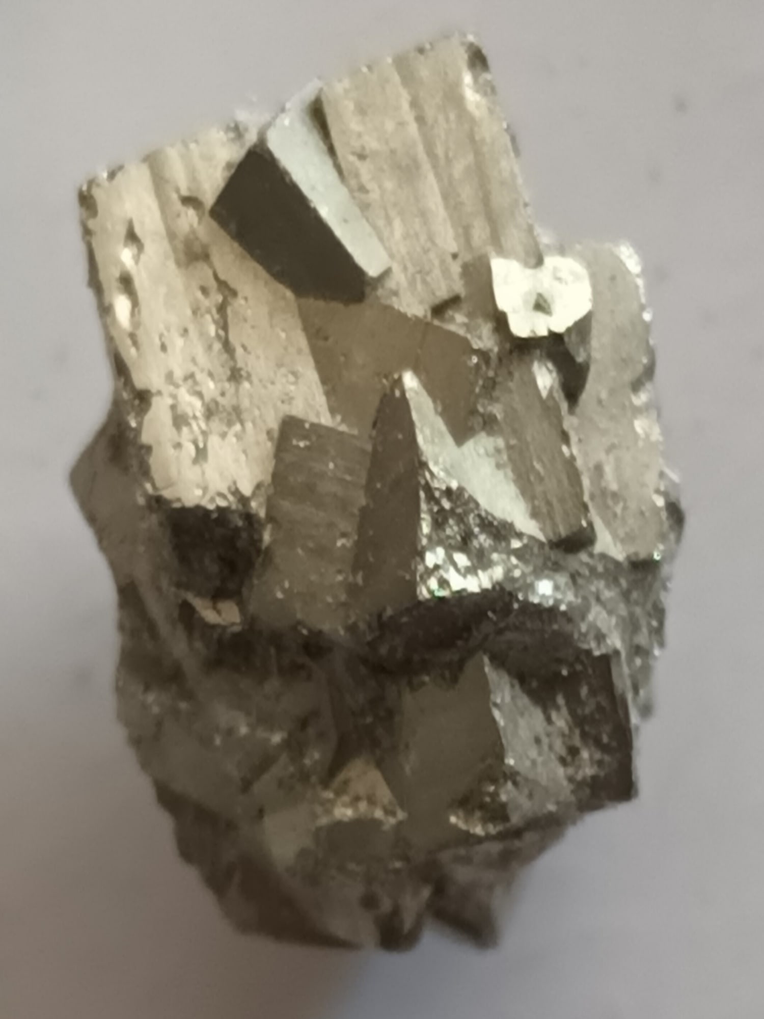 INTERTWINED PYRITE CRYSTAL CLUSTER - 2