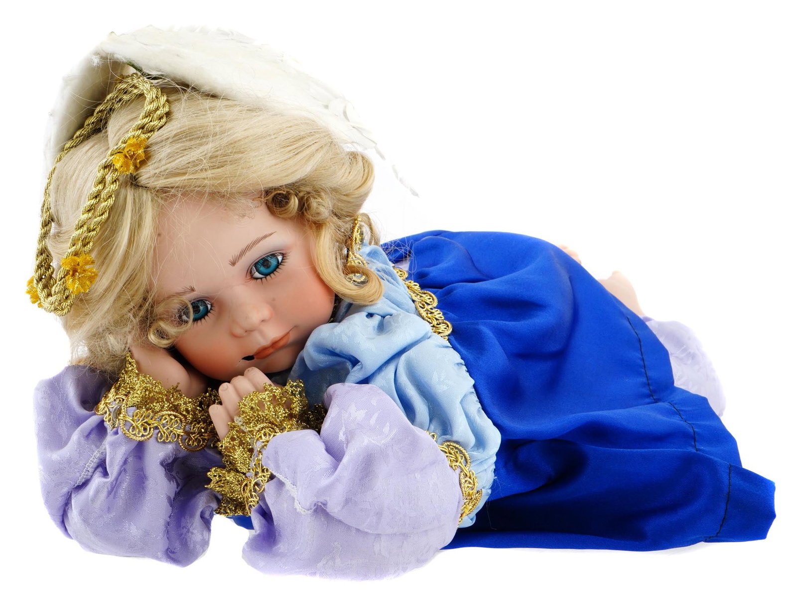 VTG PORCELAIN DOLL BY KINGSTATE THE DOLLCRAFTER (1 of 9)