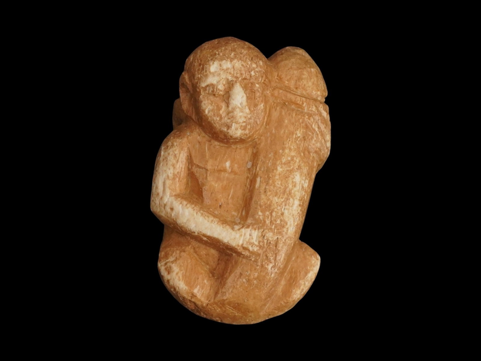 ANCIENT EGYPTIAN EROTIC STONE PENDANT OF DEITY PATAIKOS (1 of 4)
