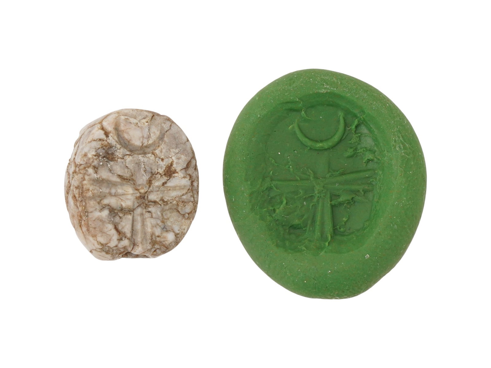 ANCIENT WEST ASIATIC AGATE SCARAB 1ST MILLENNIUM BC (1 of 5)