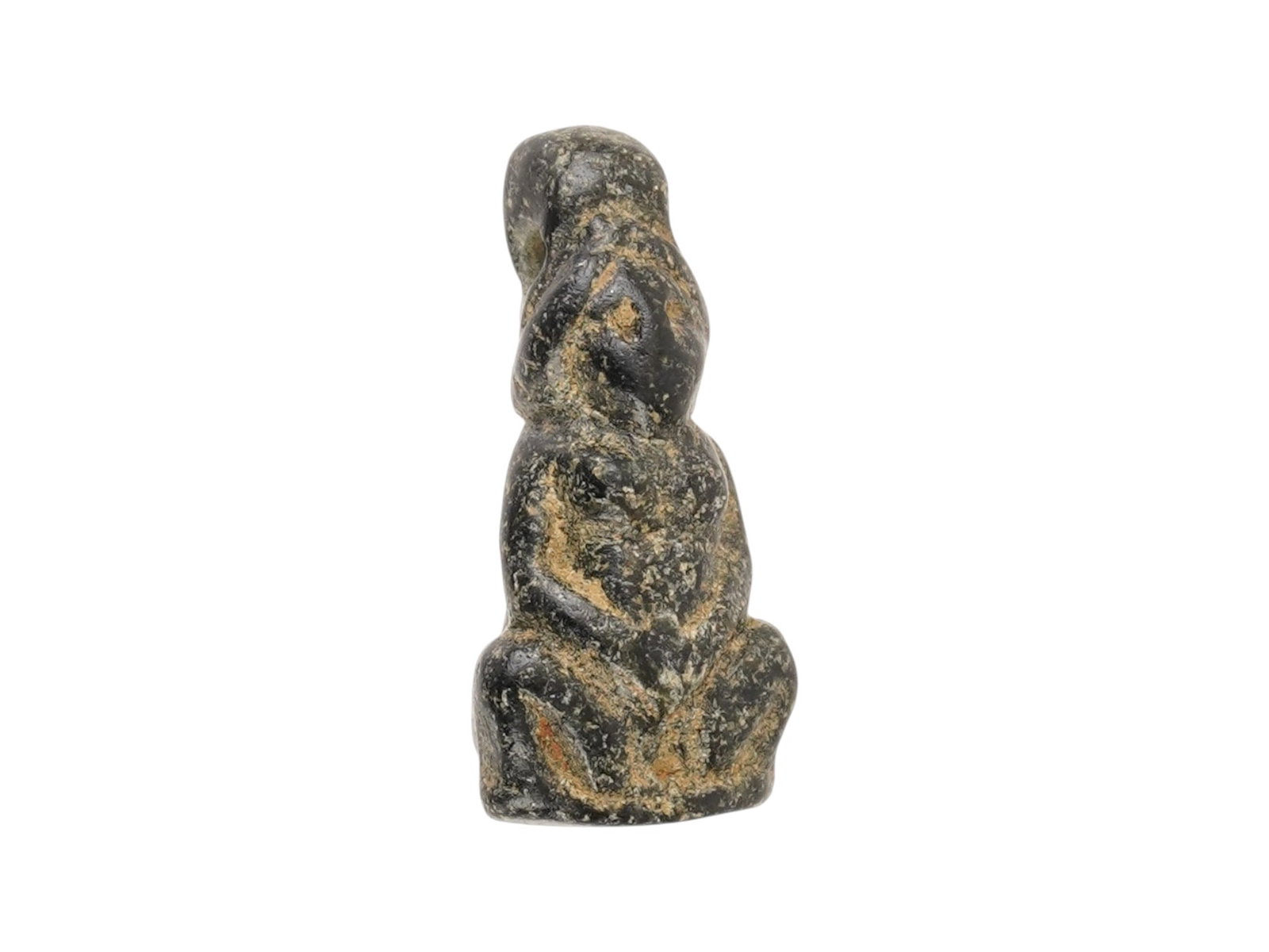 ANCIENT EGYPTIAN LATE PERIOD STEATITE EROTIC PENDANT (1 of 4)