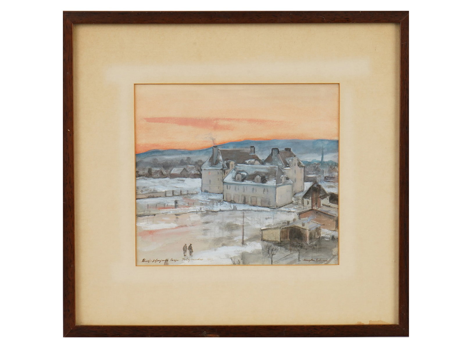 GOUACHE LANDSCAPE PAINTING BY DOUGLAS ROBINSON (1 of 8)