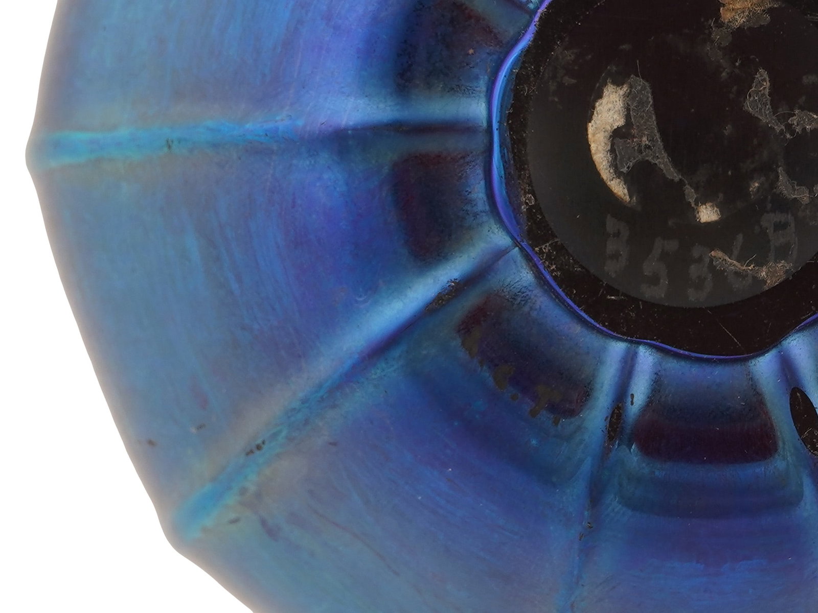 ART NOUVEAU TIFFANY STYLE FAVRILE GLASS VASE - 10
