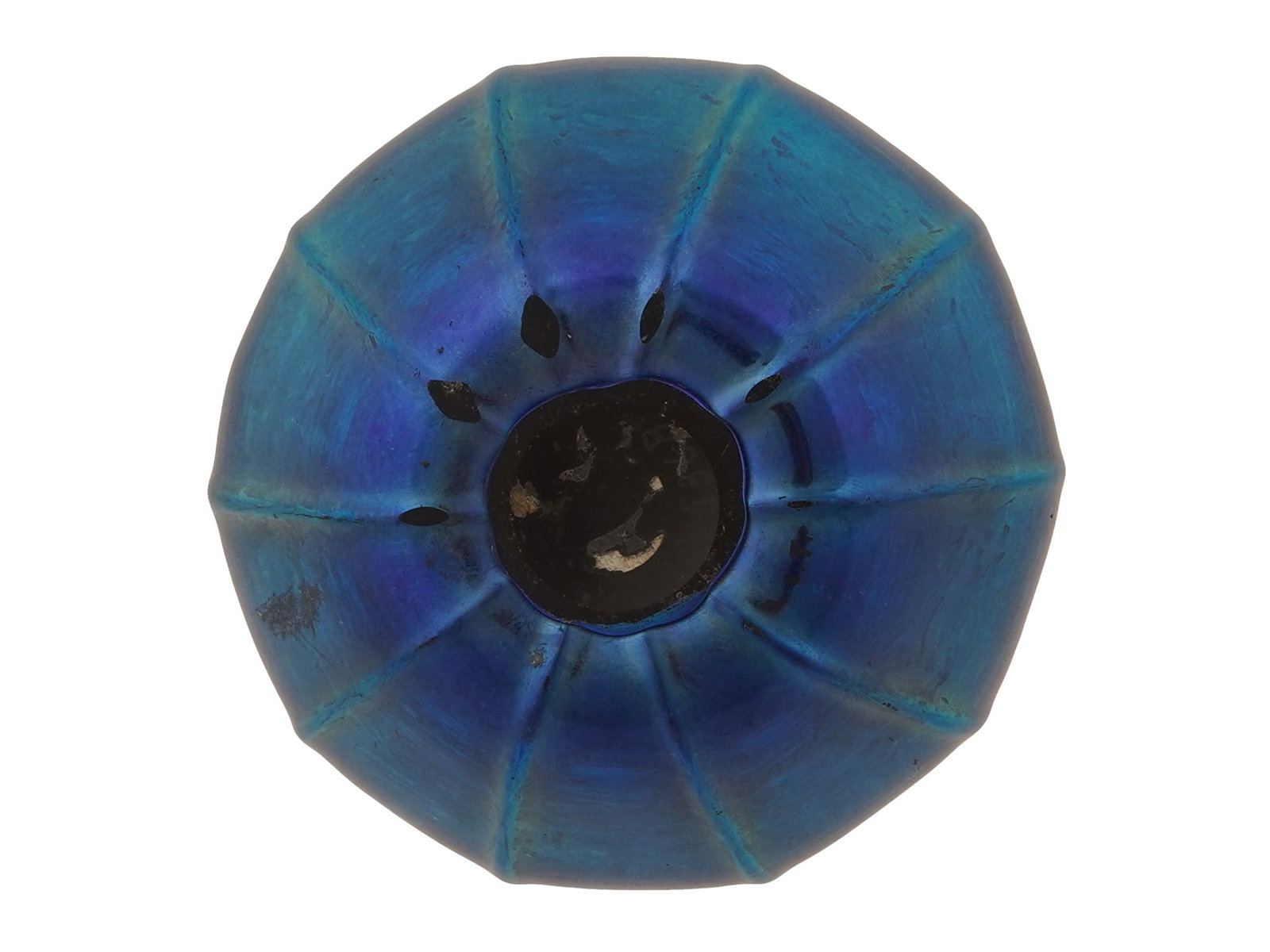 ART NOUVEAU TIFFANY STYLE FAVRILE GLASS VASE - 8