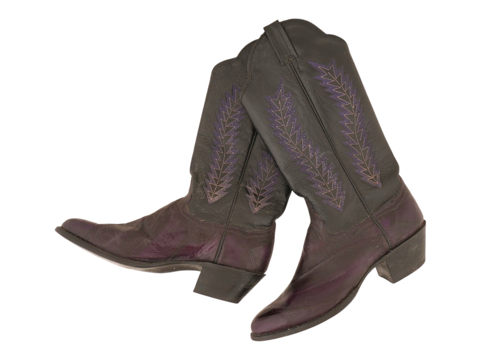 PANHANDLE SLIM LADYS HANDMADE EEL SKIN COWBOY BOOTS (1 of 16)
