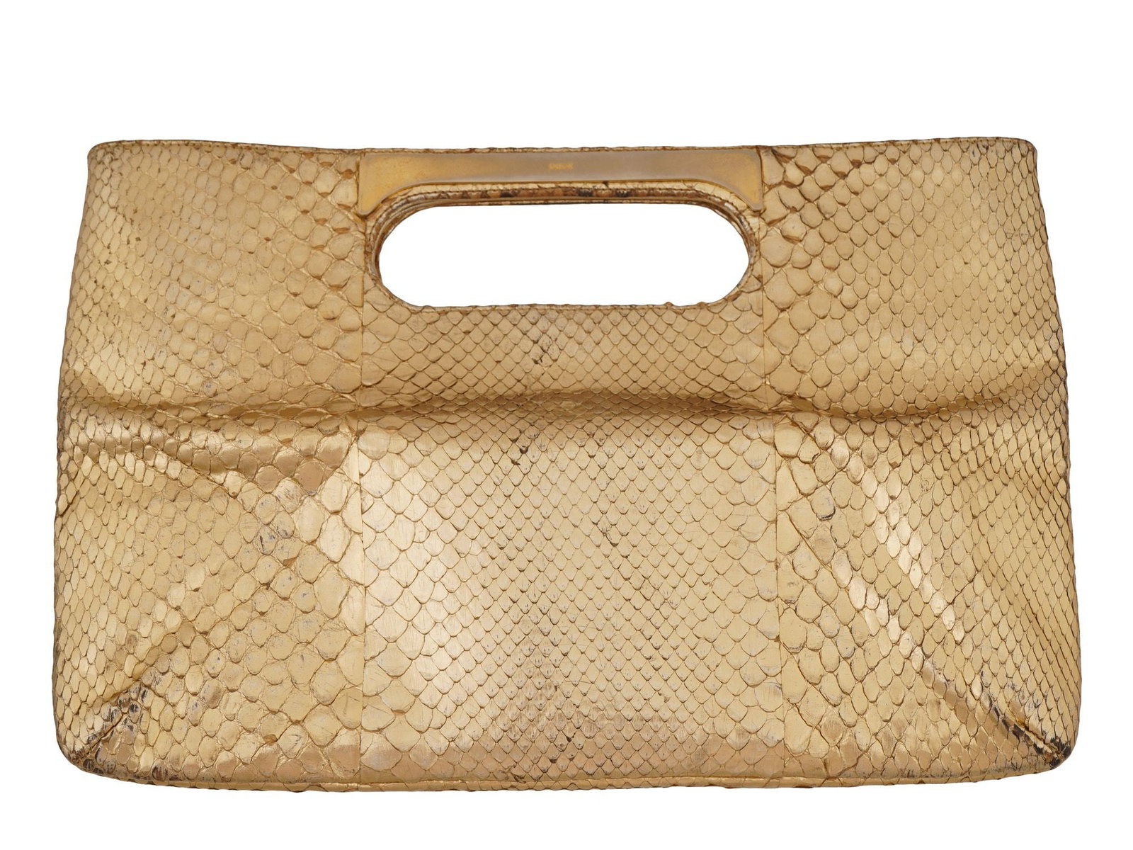 VINTAGE ITALIAN RODO EVENING PYTHON LEATHER CLUTCH (1 of 10)