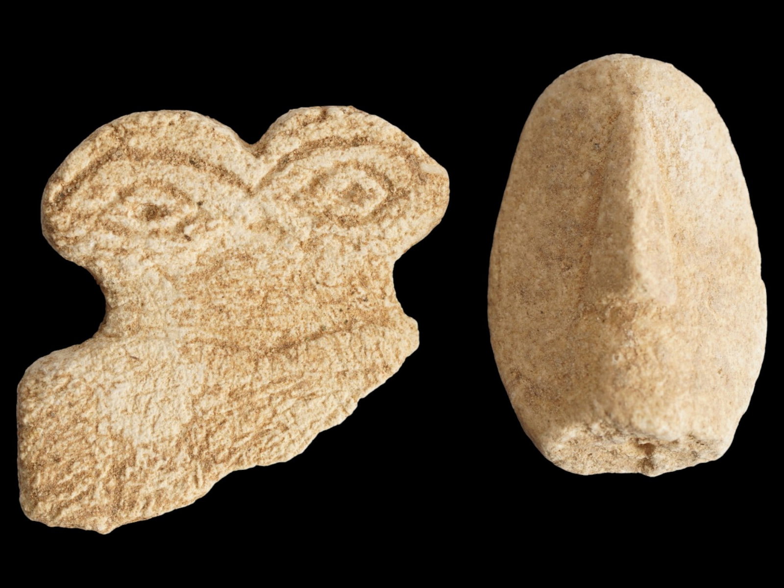 ANCIENT WEST ASIATIC STONE VOTIVE IDOLS 2ND MILLENIUM BC (1 of 3)