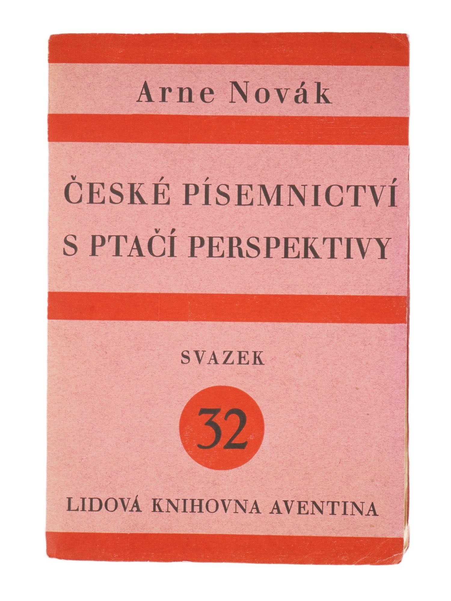 VINTAGE BOOK EDITION CZECH LITERATURE BY ARNE NOVAK (1 of 6)