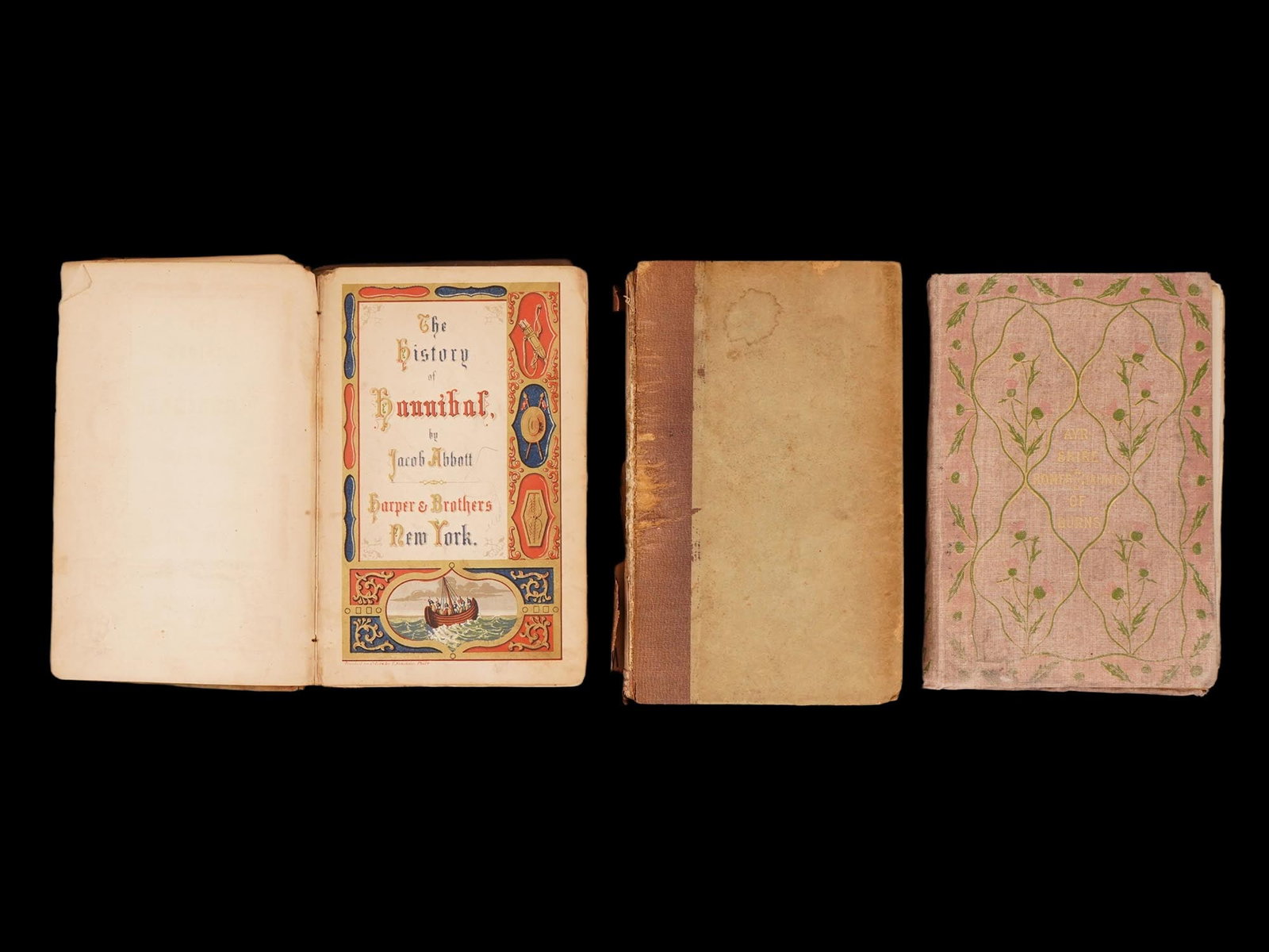 THREE ANTIQUE AMERICAN BOOKS IN ENGLISH (1 of 9)