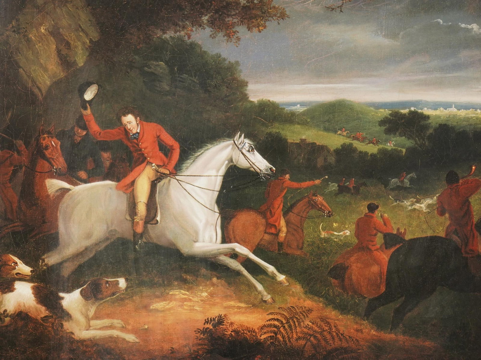 VTG PRINT COLONEL THORNTON AFTER PHILIP REINAGLE (1 of 4)