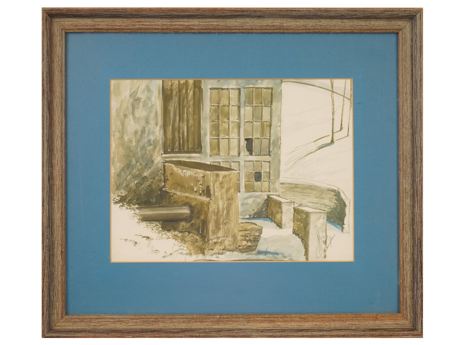JOHN HOWARD AMERICAN WATERCOLOR PAINTING 1976 (1 of 6)