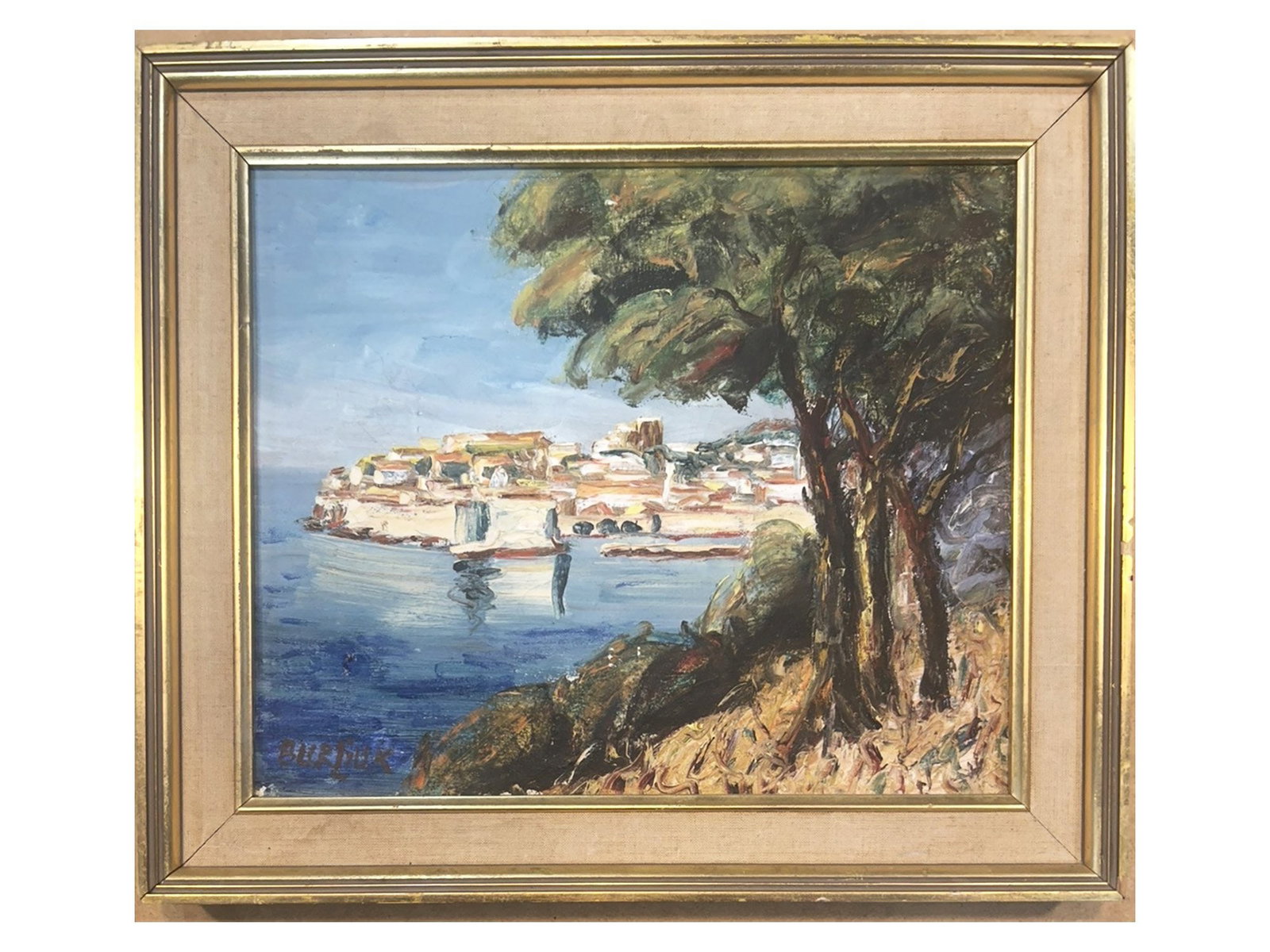 UKRAINIAN AMERICAN OIL PAINTING BY DAVID BURLIUK (1 of 6)