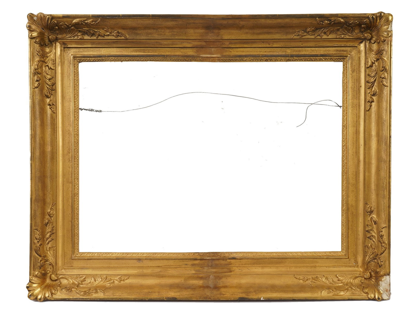 FOLIATE DESIGN GILDED WOODEN ORNATE PICTURE FRAME (1 of 7)