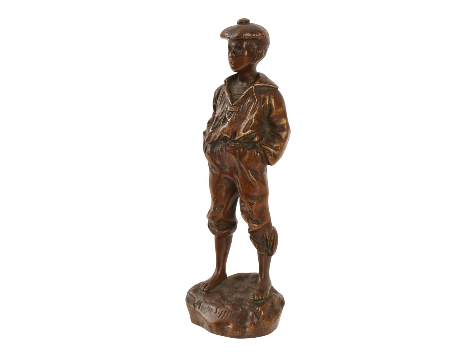 WACLAW SZCZEBLEWSKI BRONZE SCULPTURE MOUSSE SIFFLEUR (1 of 7)