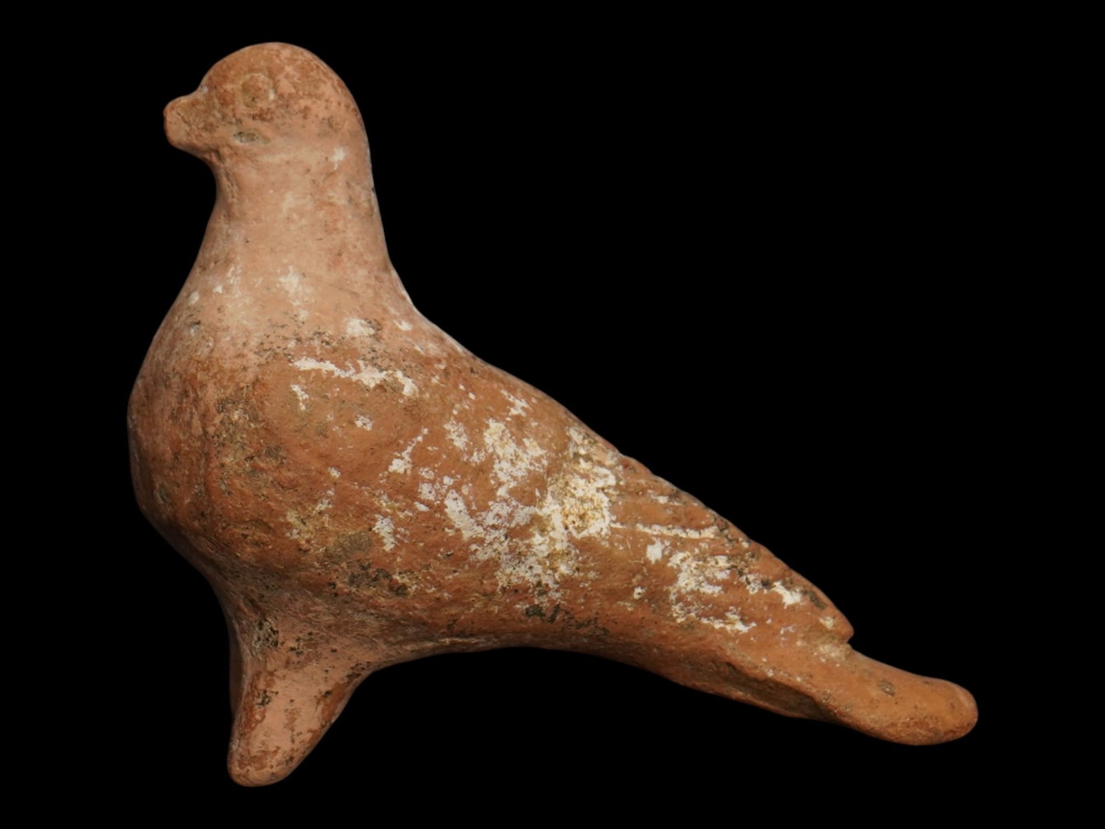 ANCIENT HOLY LAND TERRACOTA PIGEON FIGURINE (1 of 7)