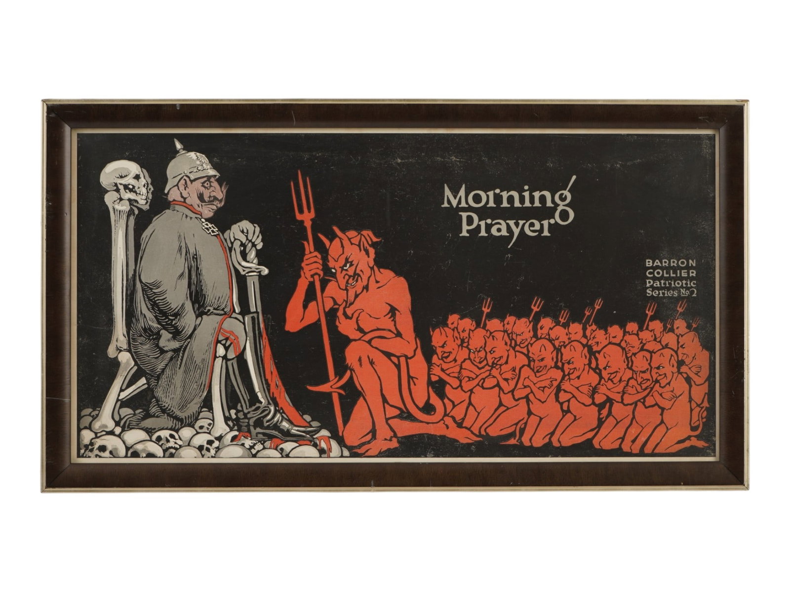 WWII AMERICAN BARRON COLLIER PROPAGANDA POSTER (1 of 4)