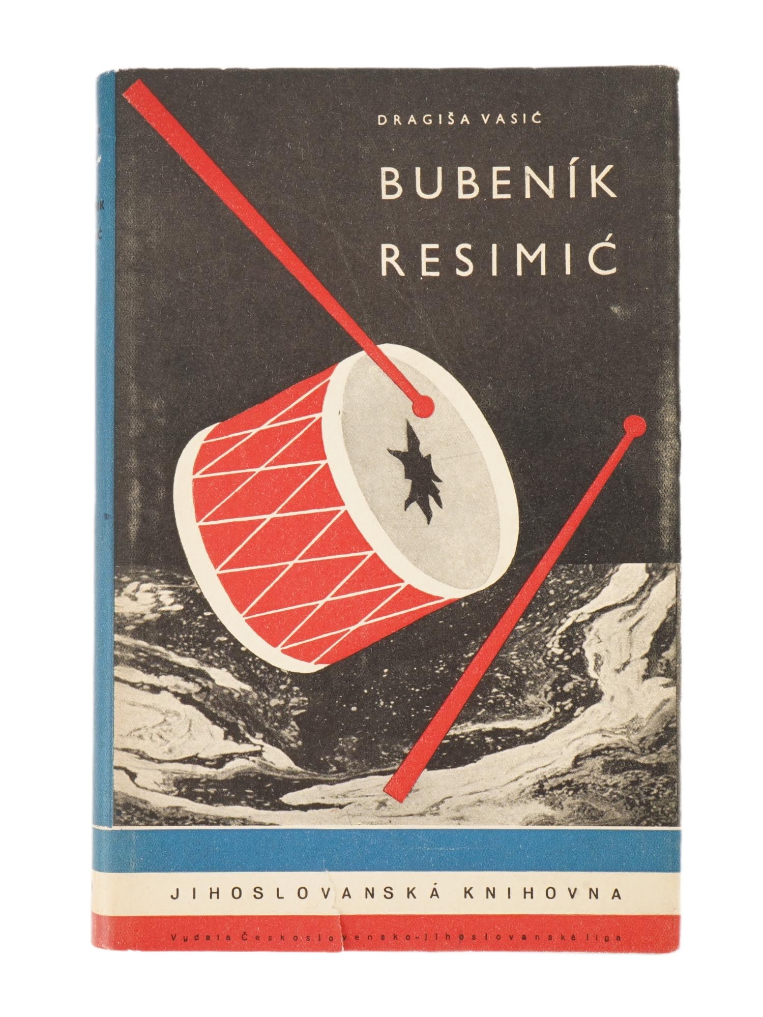 VINTAGE CZECHOSLOVAK BOOK BY DRAGISA VASIC 1938: A vintage Czechoslovak book titled Drummer Resimic and Other Stories by Dragisa Vasic. The book was published in Prague by L. Mazac, 1938. Dragomir Dragisa Vasic, 1885 to 1945, was a Serbian lawyer, w