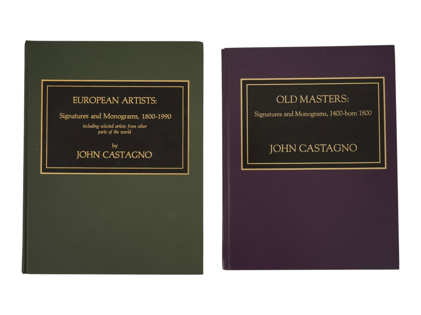 TWO AMERICAN ART BOOKS BY JOHN CASTAGNO (1 of 7)