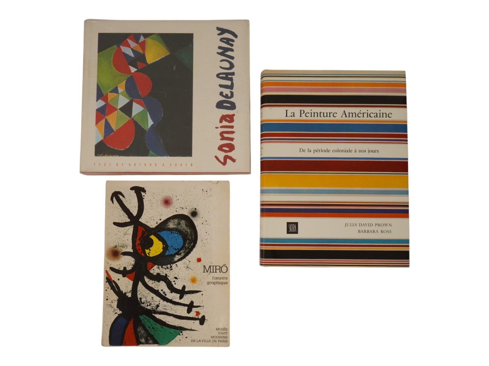 VINTAGE ART ALBUMS JOAN MIRO SONIA DELAUNAY (1 of 5)