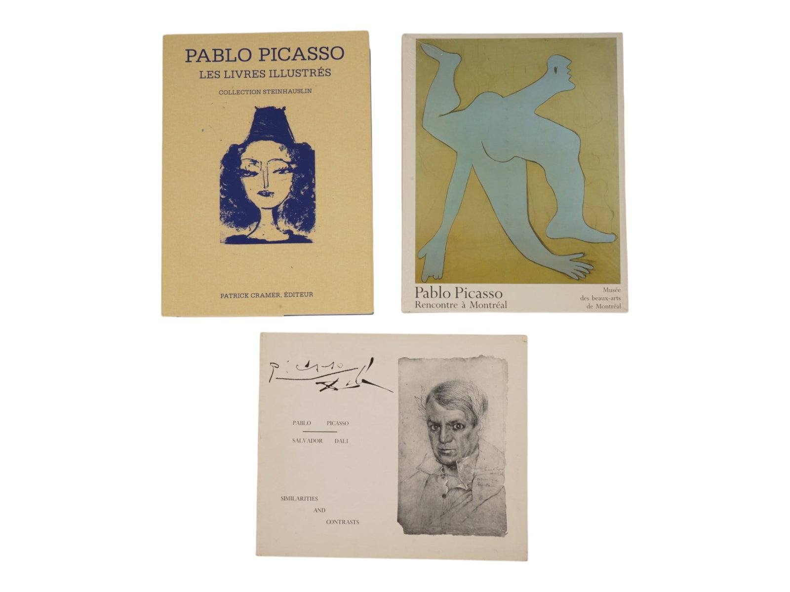 PABLO PICASSO AND SALVADOR DALI CATALOGS AND BOOKS (1 of 5)