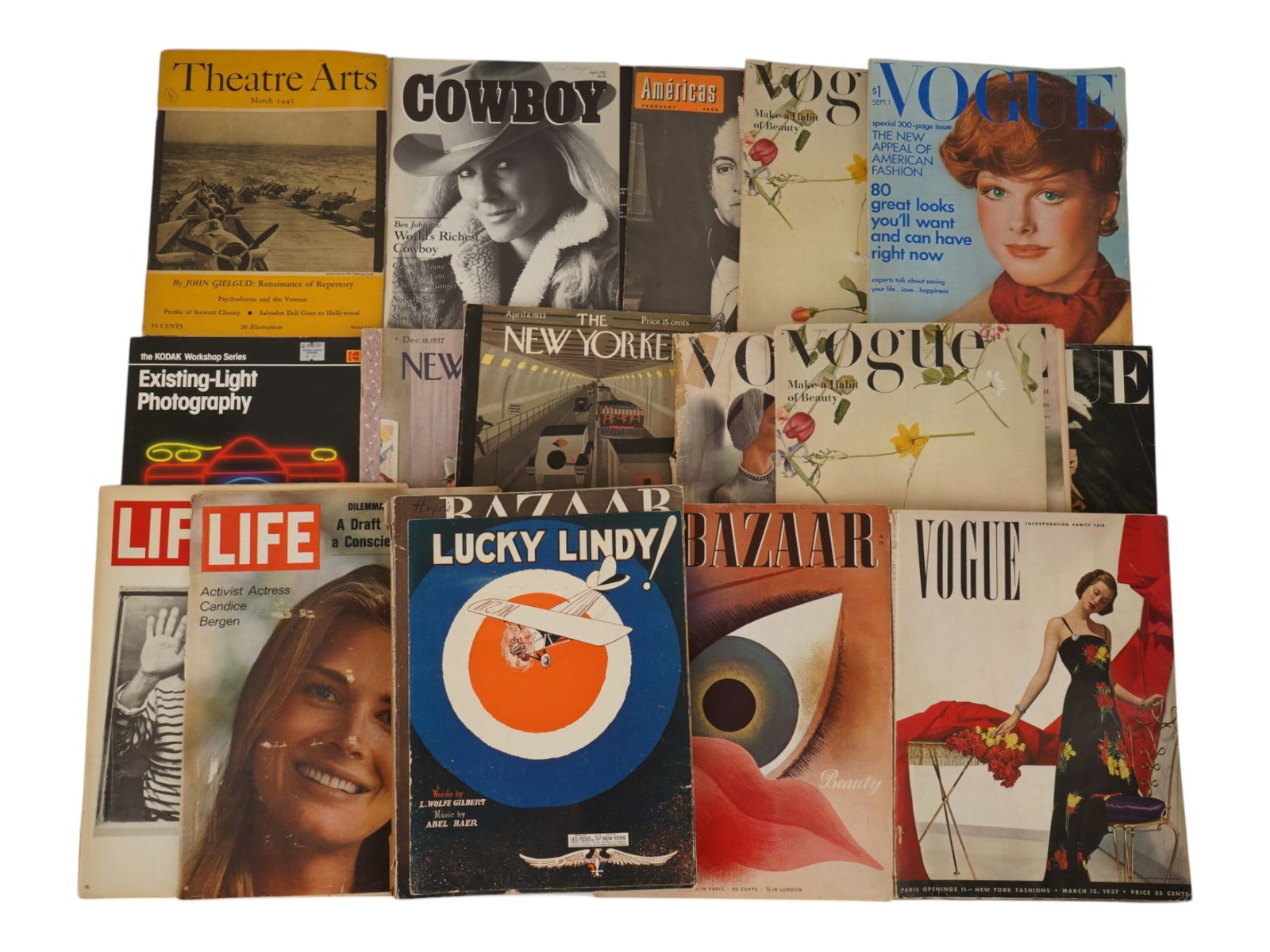 VINTAGE AMERICAN MAGAZINES AND SHEET MUSIC COLLECTION (1 of 6)