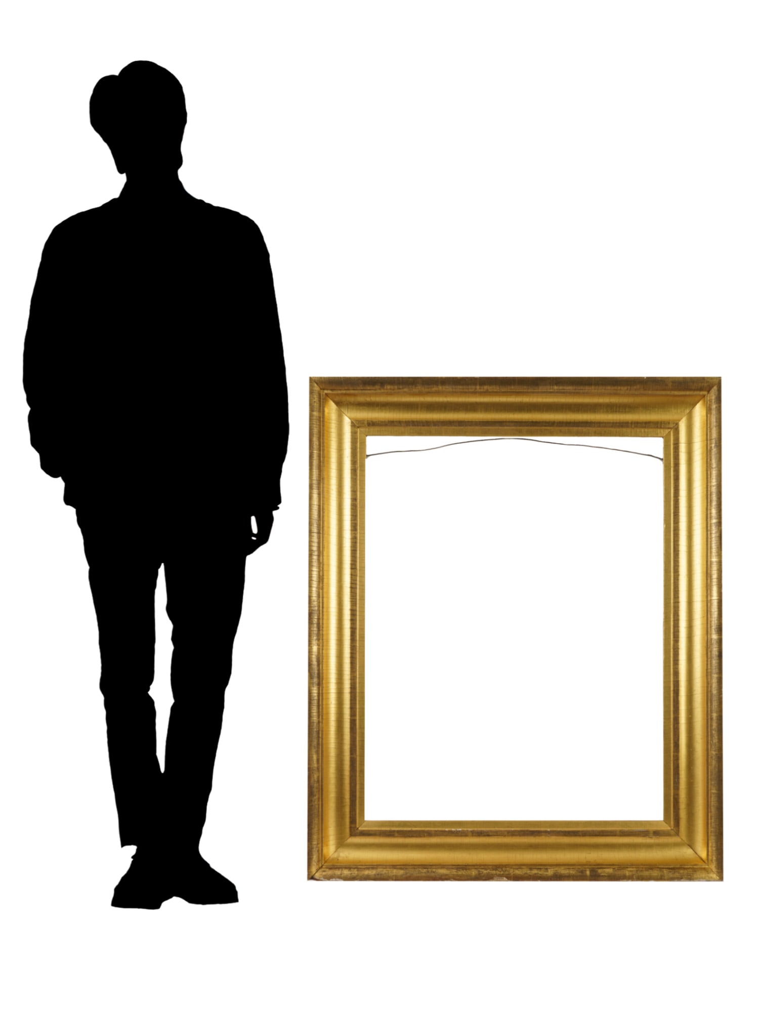 VINTAGE GILT WOODEN PLEIN AIR PAINTING FRAME (1 of 10)