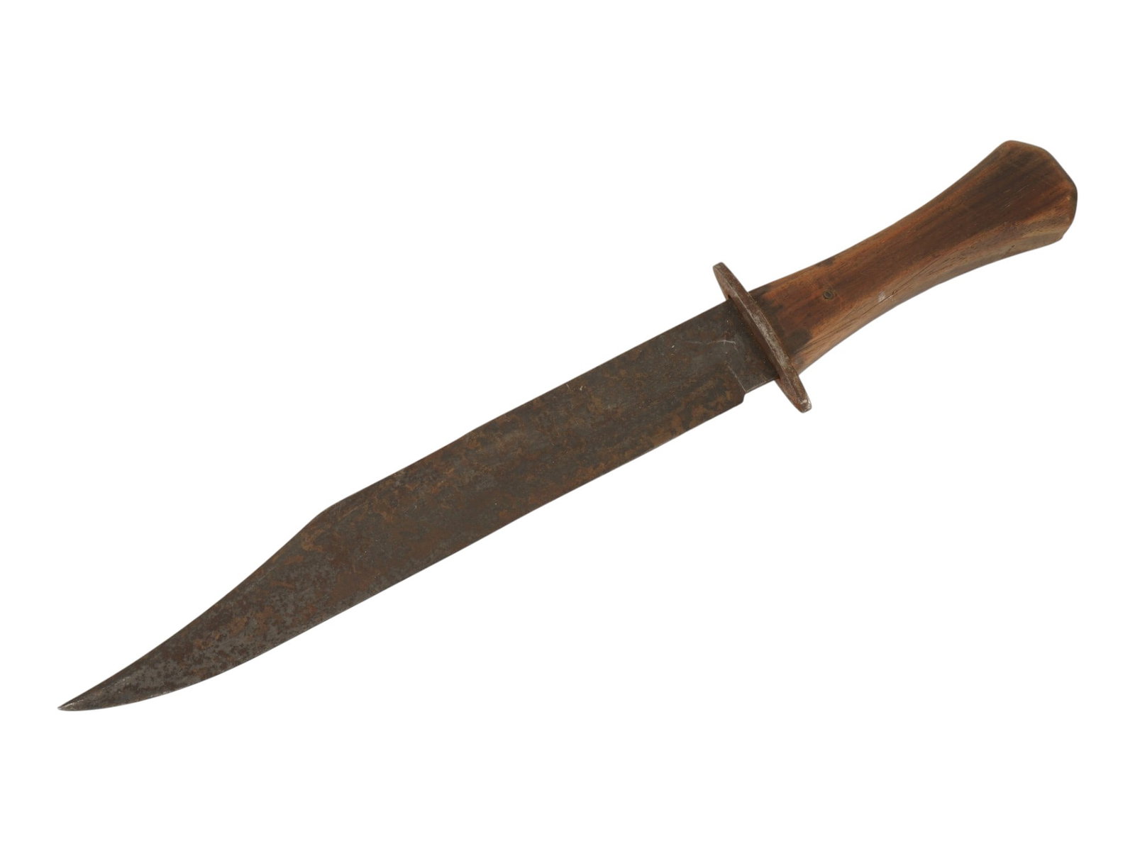 AMERICAN CIVIL WAR ERA STYLE BOWIE KNIFE W WOOD HANDLE (1 of 7)
