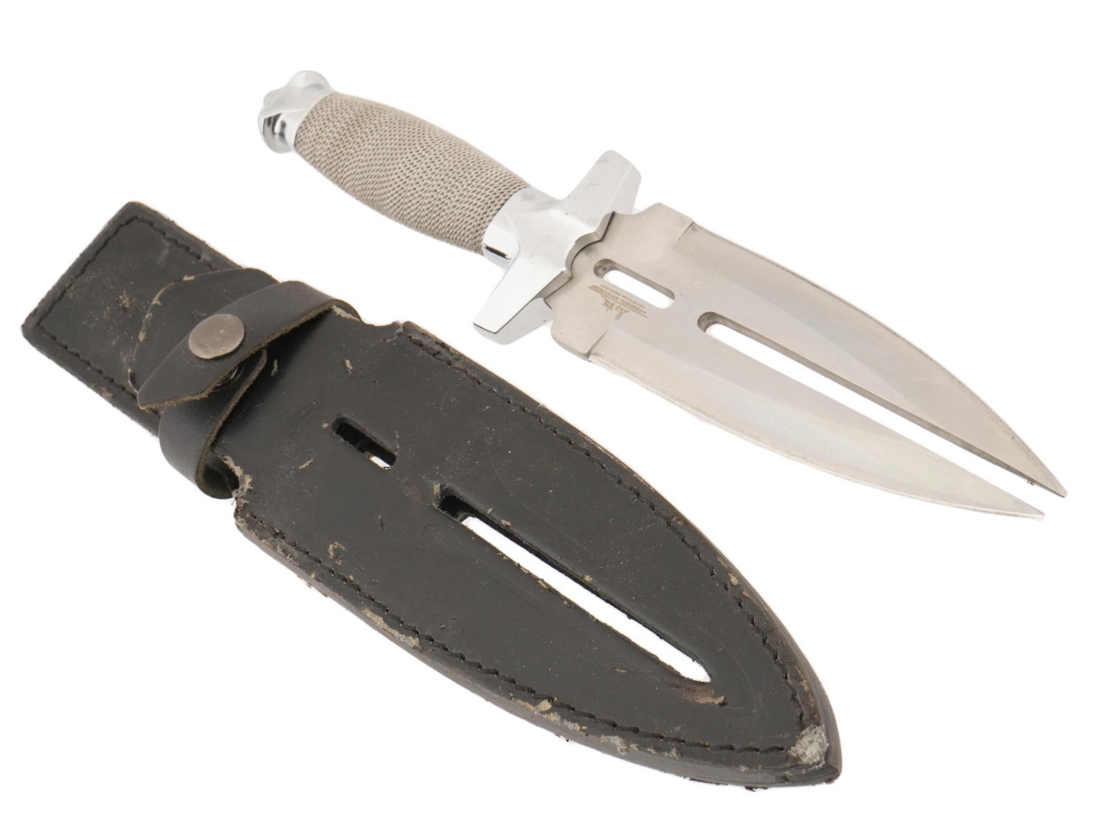 GIL HIBBEN DOUBLE SHADOW DAGGER W SNEATH - 5