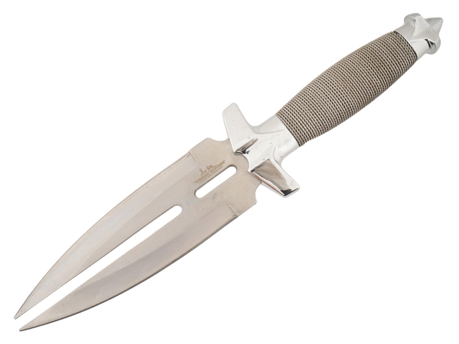 GIL HIBBEN DOUBLE SHADOW DAGGER W SNEATH - 7