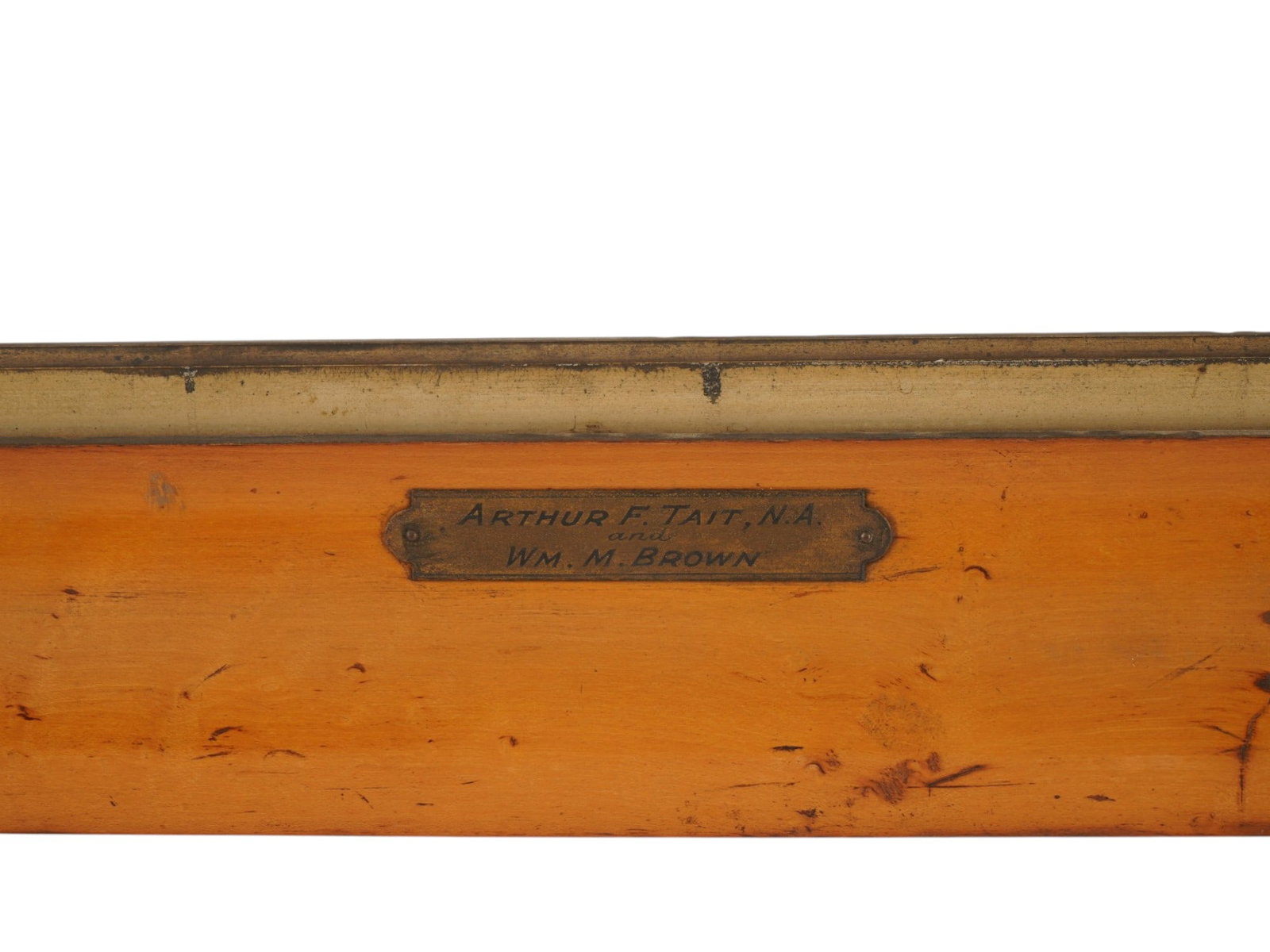 EARLY 20TH CENTURY RECTANGULAR WOOD DECORATIVE FRAME - 3