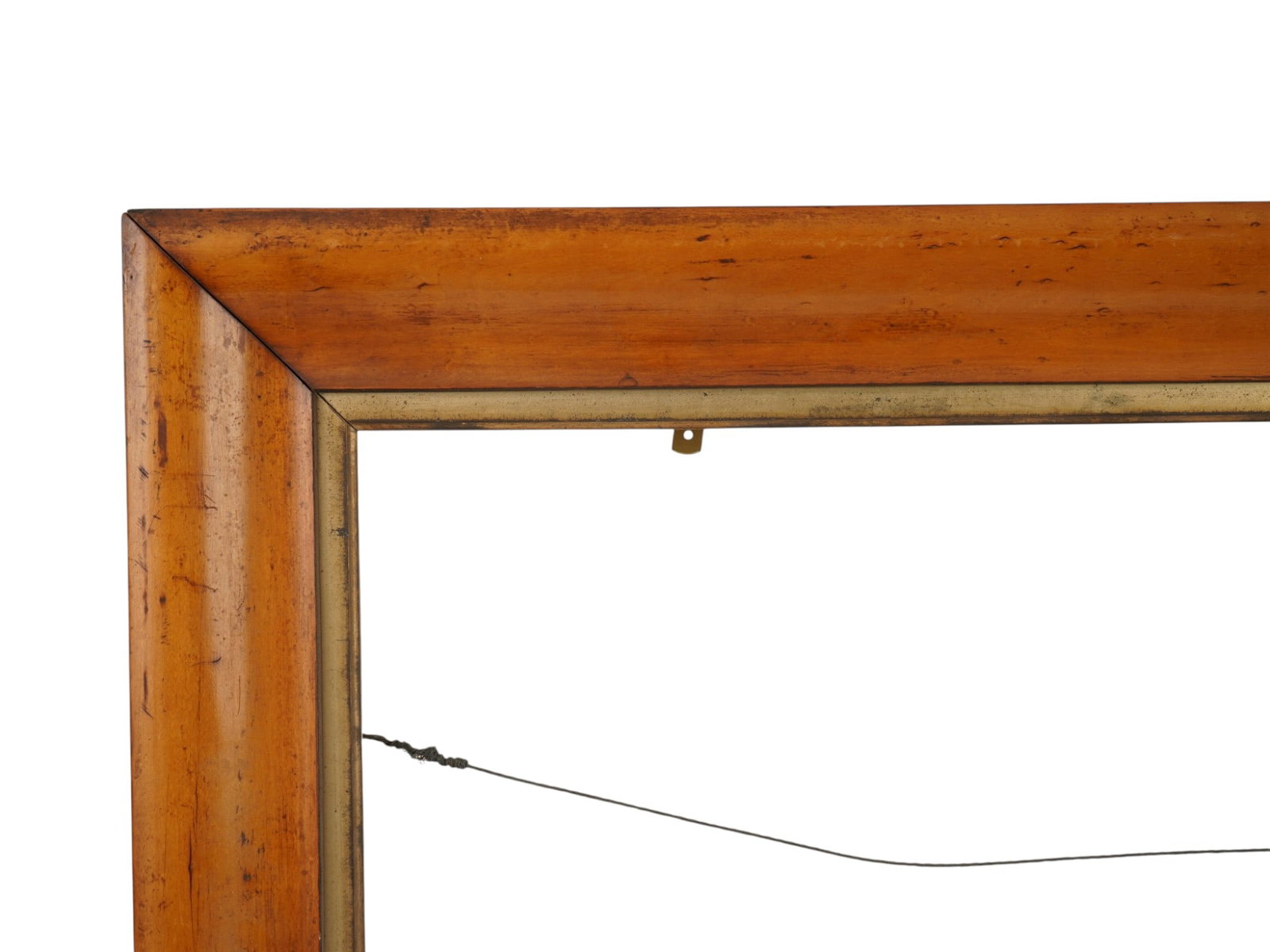 EARLY 20TH CENTURY RECTANGULAR WOOD DECORATIVE FRAME - 4