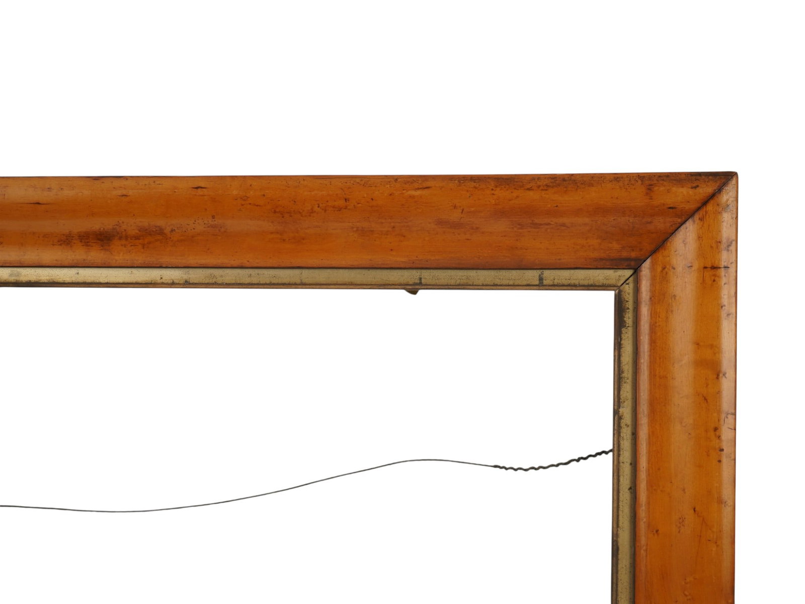 EARLY 20TH CENTURY RECTANGULAR WOOD DECORATIVE FRAME - 5