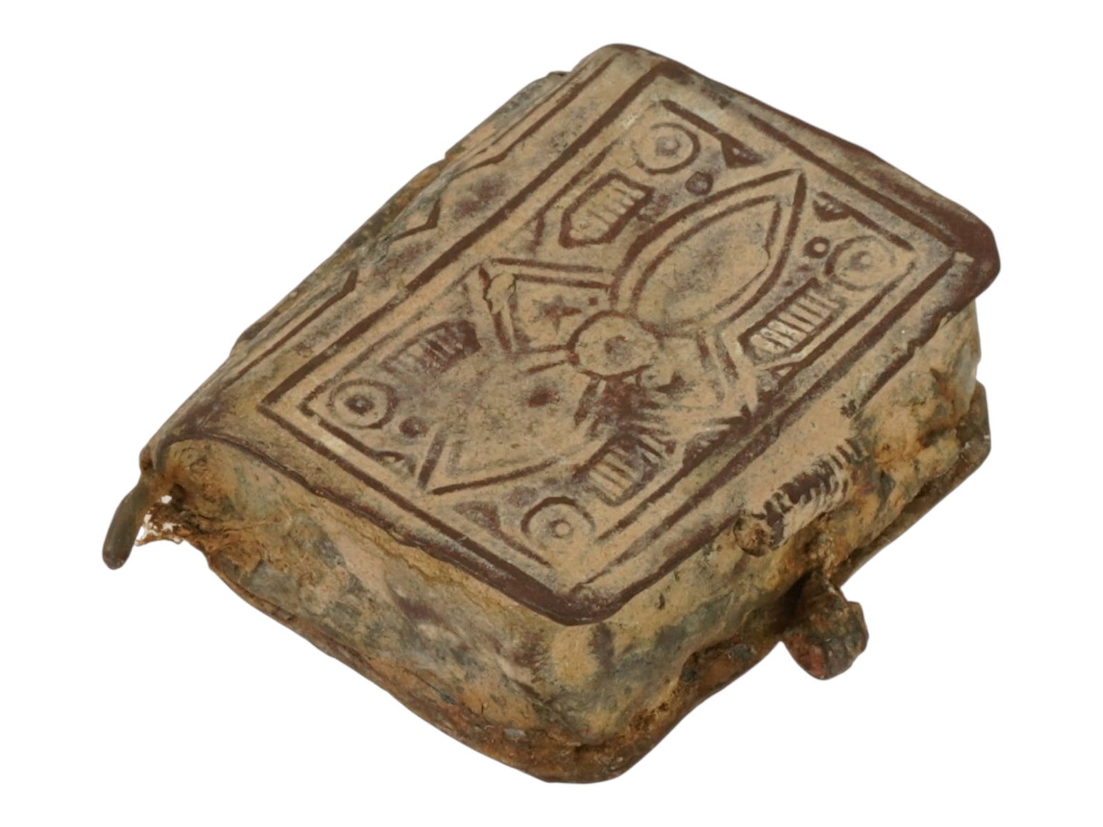 ANCIENT ISLAMIC BRONZE QURAN COVER WITH A MANUSCRIPT (1 of 8)