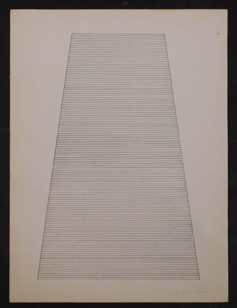 Agnes Martin: Minimalist Line Trapezoid (1 of 8)