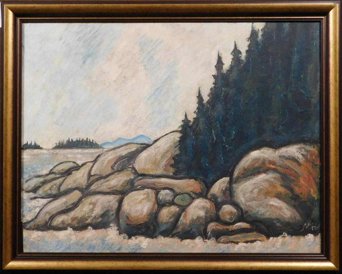 Marsden Hartley: Maine Sea Coast (1 of 8)