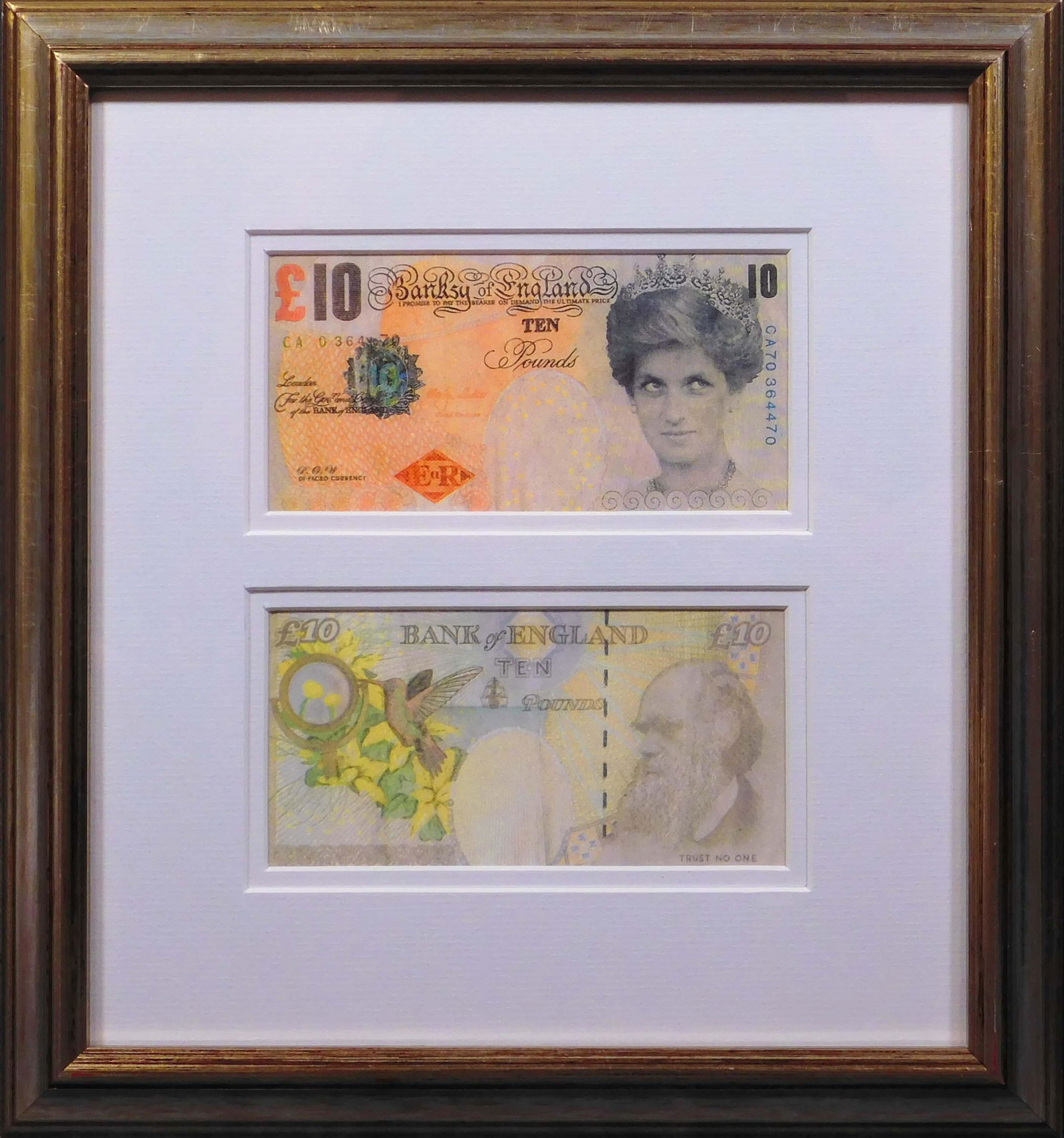 Banksy, After: Two Difaced Tenners (1 of 6)