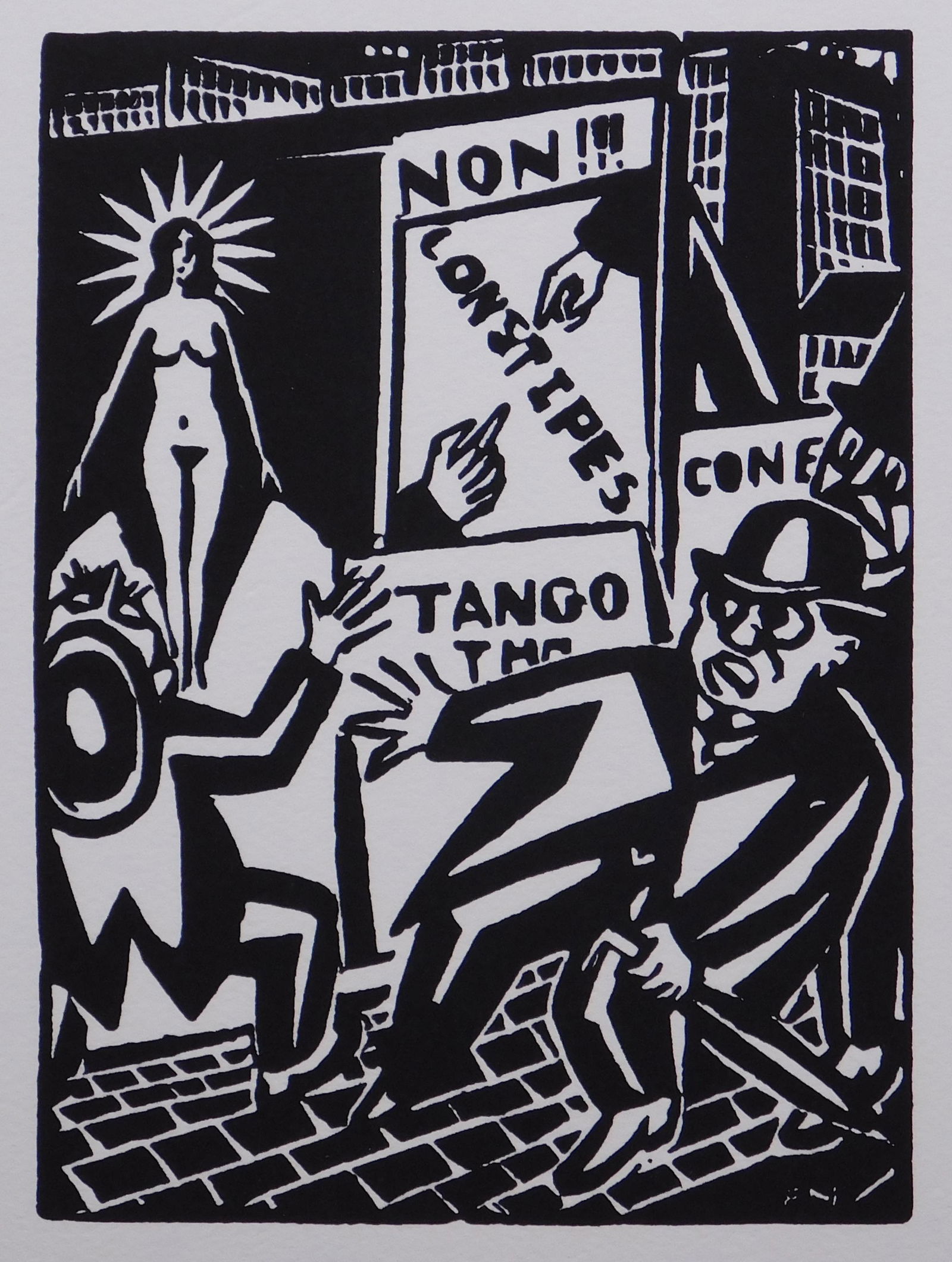 Frans Masereel: Turn of the Century City Scene (1 of 5)
