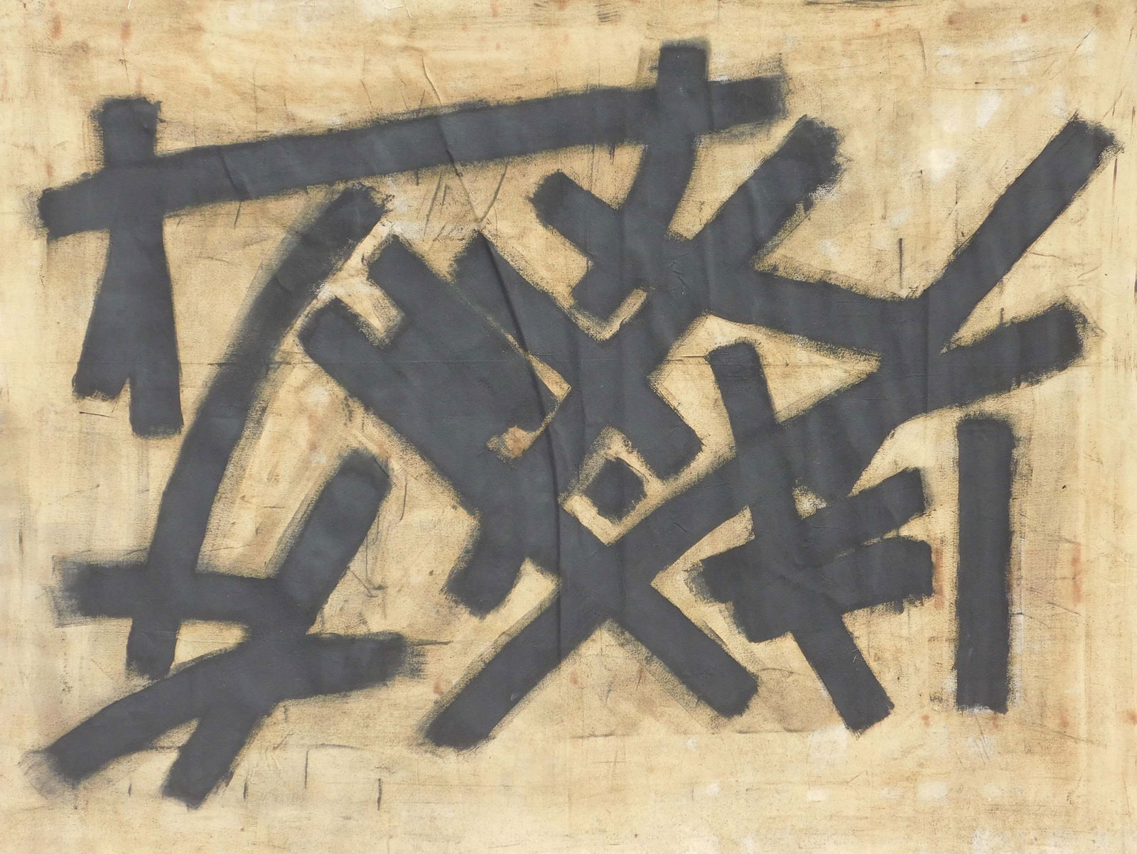 Franz Kline Attributed: Abstract Composition (1 of 12)