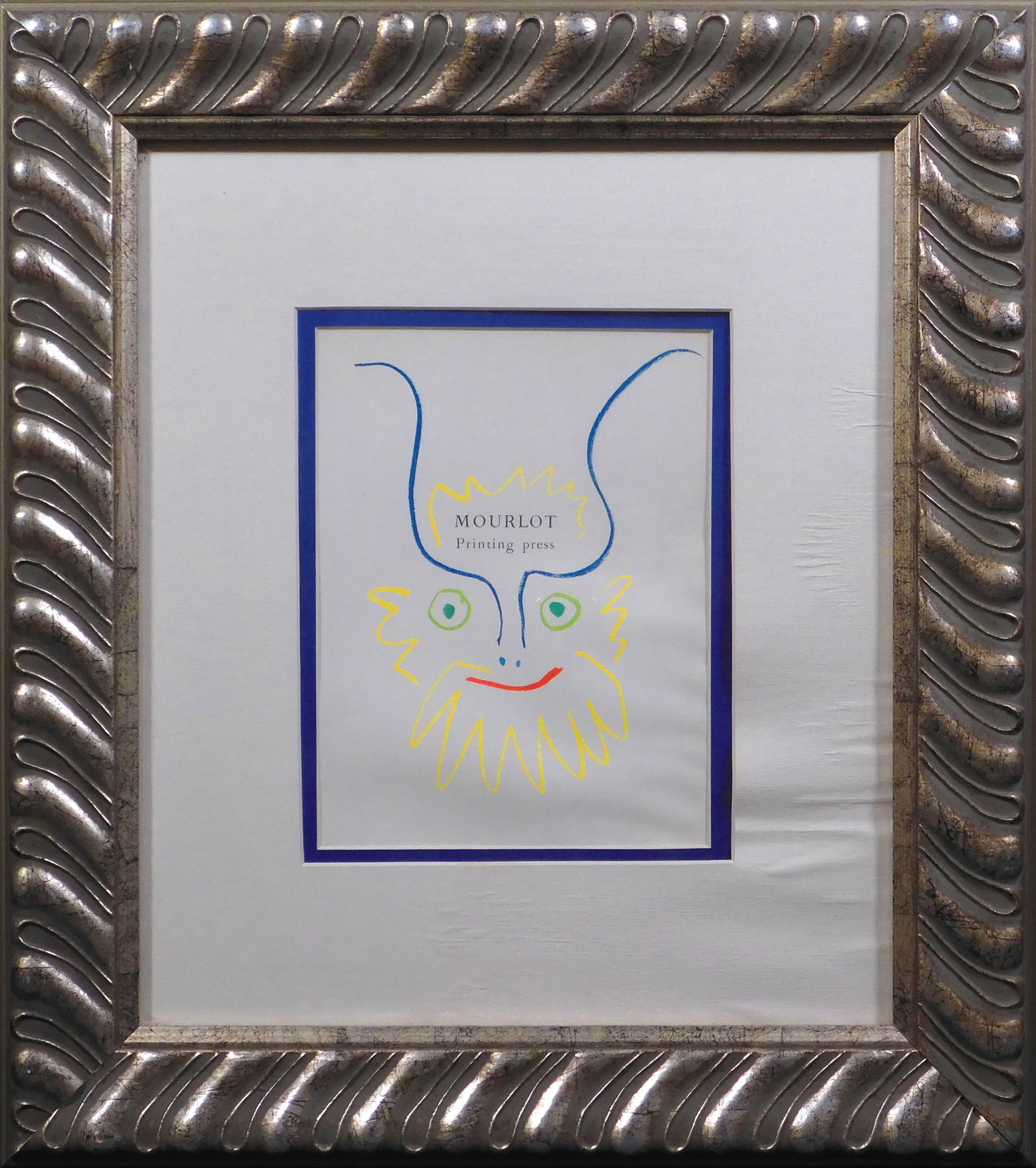 Pablo Picasso: Visage (Mourlot Printing Press)