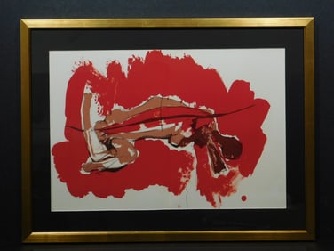 Paul Rebeyrolle: Abstract Female Nude