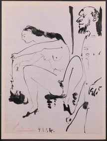 Style of Pablo Picasso: Drawings from the Human Comedy Series