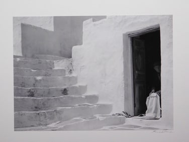 Howard Bond: Man in Doorway, Siphnos