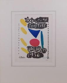 After Pablo Picasso: Exposition Peinture Vallauris 1956