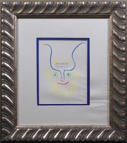 Pablo Picasso: Visage (Mourlot Printing Press)