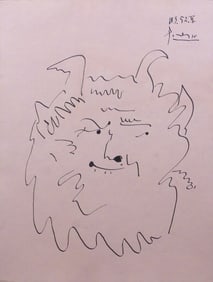 Style of Pablo Picasso: Visage de Faune