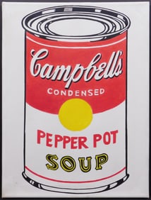 Andy Warhol, After: Campbell's Soup Can