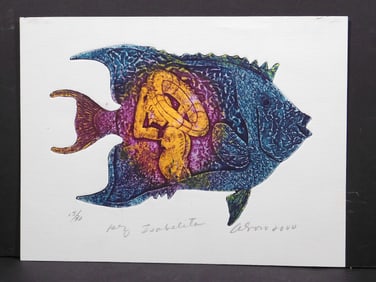 John Asaro: Angel Fish