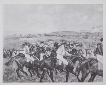 Edgar Degas: Avant les Courses (LV)